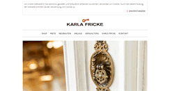 Desktop Screenshot of karla-fricke.de